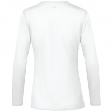 JAKO Sport-Langarmshirt Run 2.0 (100% Polyester, atmungsaktiv) weiss Damen